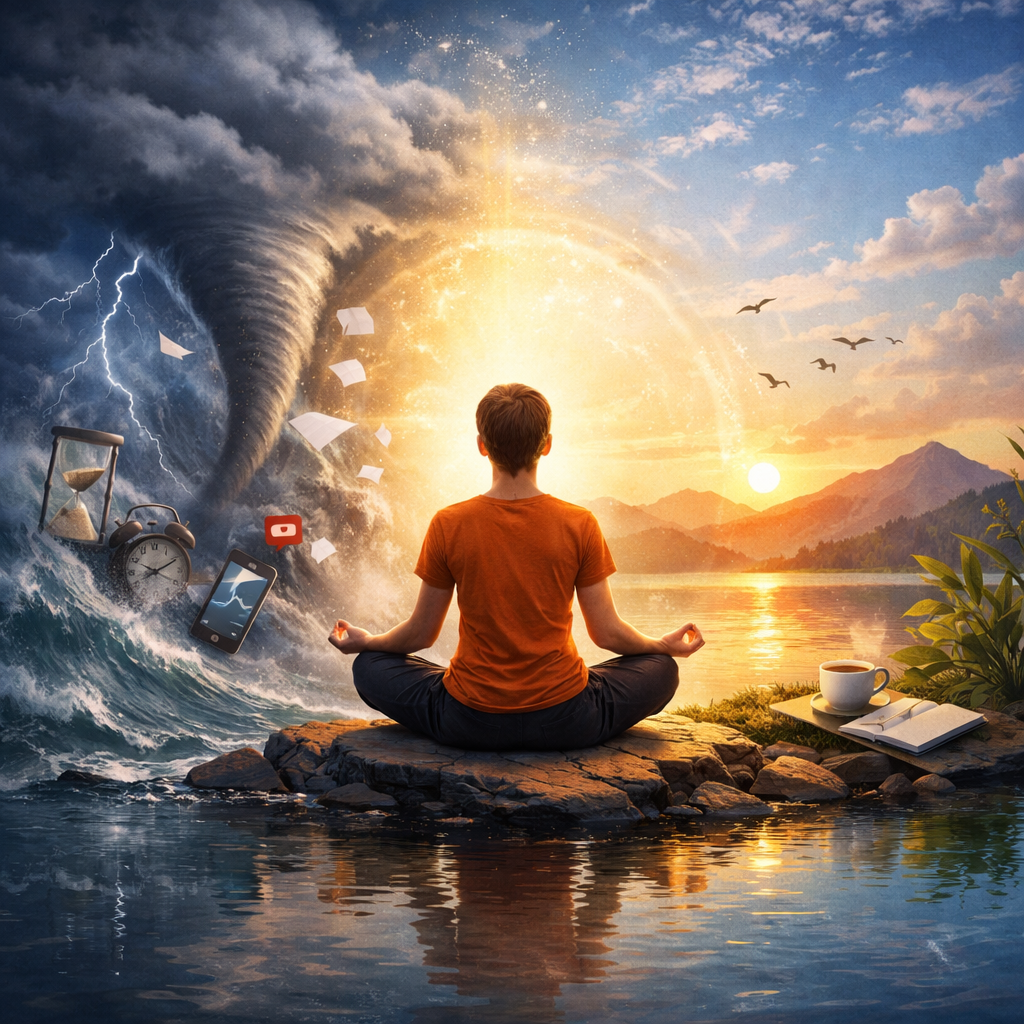 Медитація між бурею і спокоєм