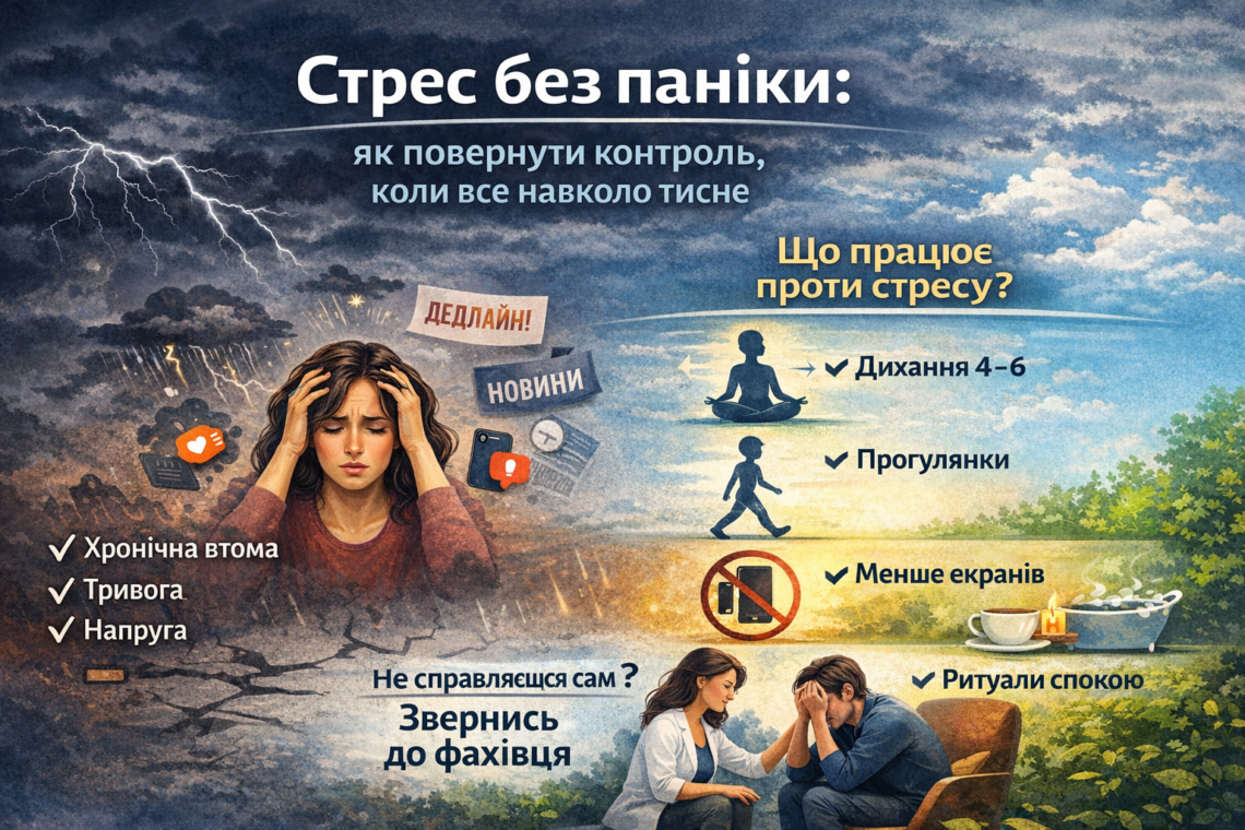 Стрес і методи його подолання