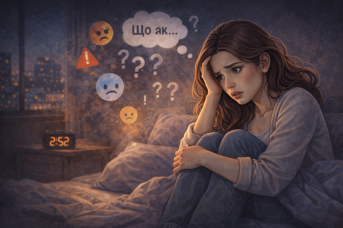 Tryvozhna nich u misti