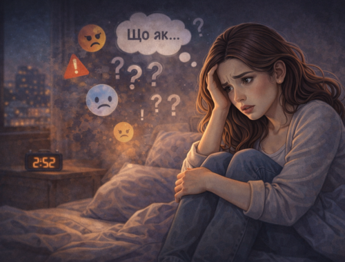 Tryvozhna nich u misti