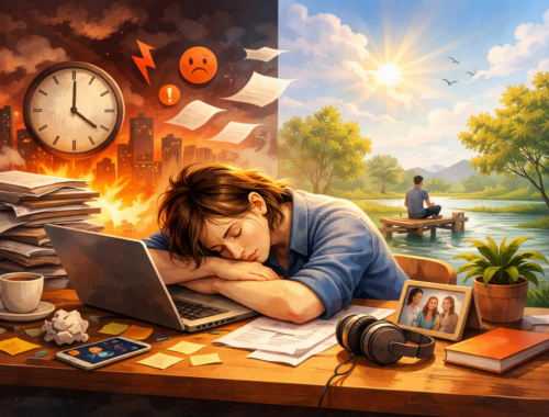 Стрес у розділеному робочому просторі